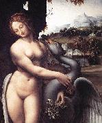 LEONARDO da Vinci Leda painting